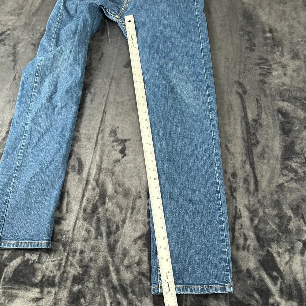 Levi's 505 Regular Fit Jeans Mens 34x34 Blue Straight Leg Denim 3392